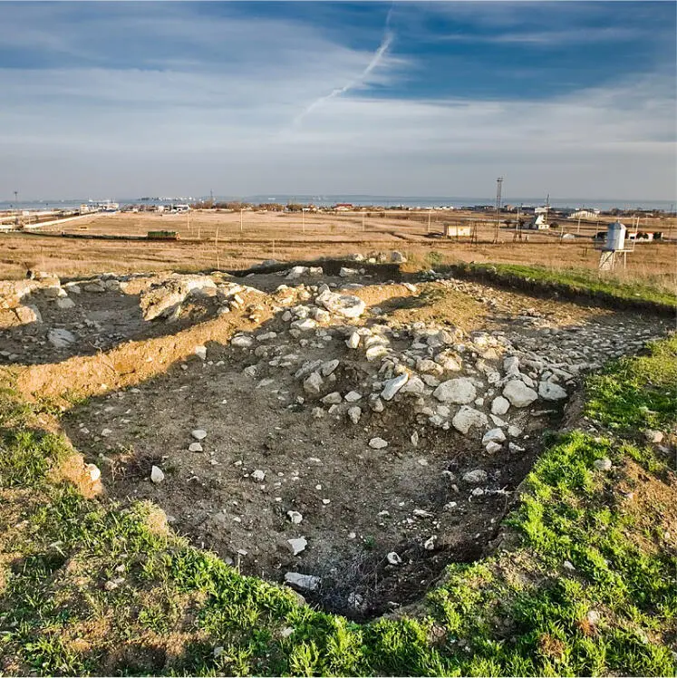 Monument of archeology Ancient settlement of Parthenium