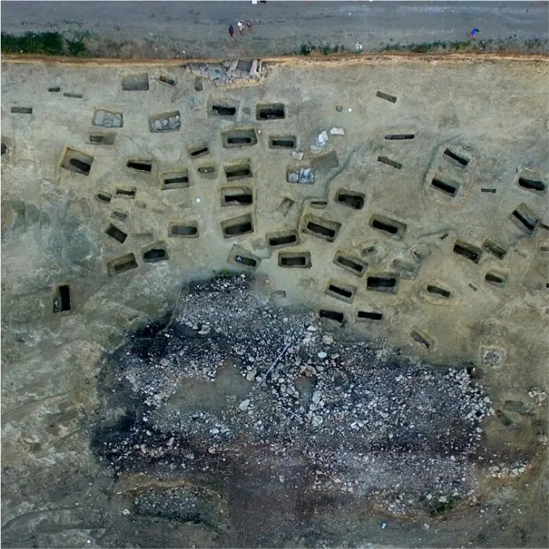 Object  of archeology "Alexandrivski skeli-1 burial ground"